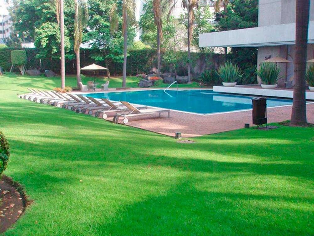 Hotel Royal Pedregal Mexiko-Stadt Exterior foto The swimming pool at the hotel