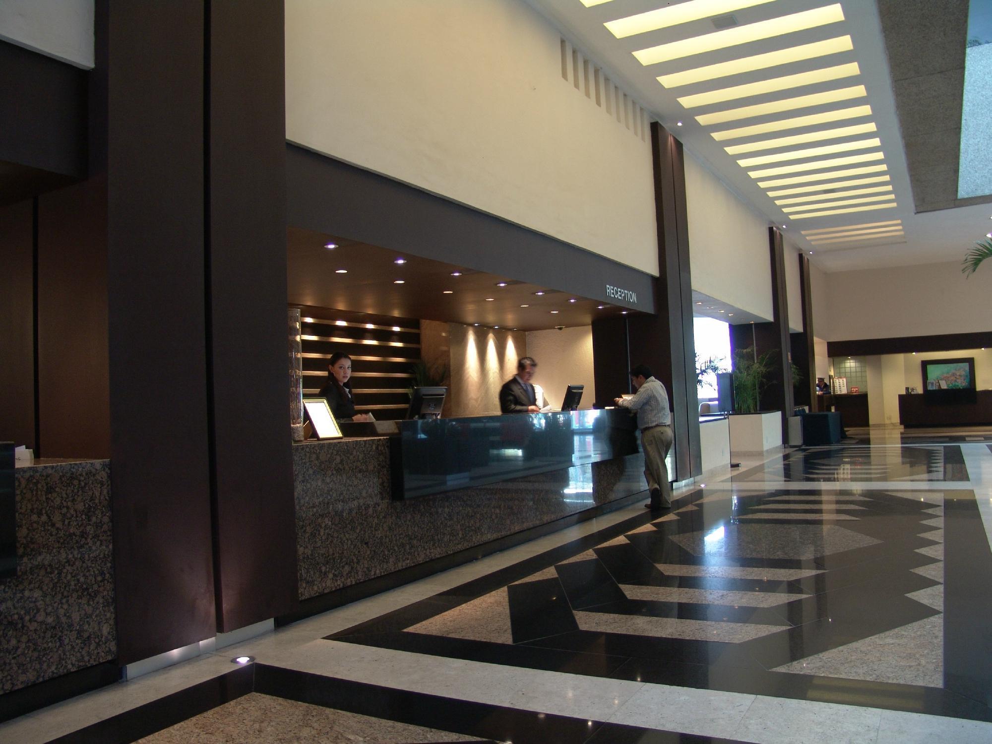 Hotel Royal Pedregal Mexiko-Stadt Exterior foto Lobby